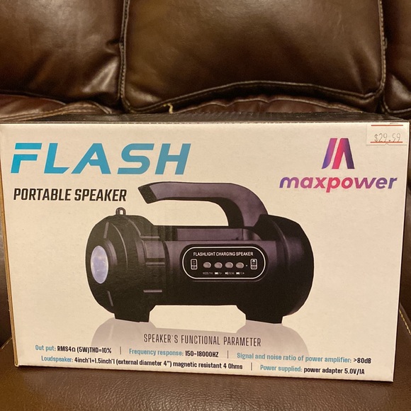 Max Power  Flash Portable Speaker - Picture 4 of 7